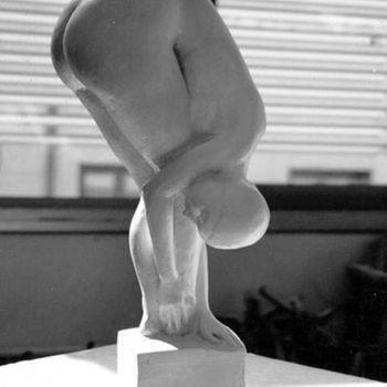 Skulptur mit dem Titel "iris.jpg" von Emilie Lacroix-Mathieu, Original-Kunstwerk