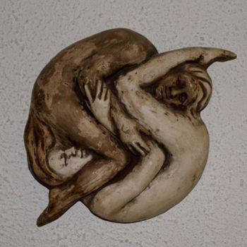 Escultura intitulada "osmose.jpg" por Emilie Lacroix-Mathieu, Obras de arte originais