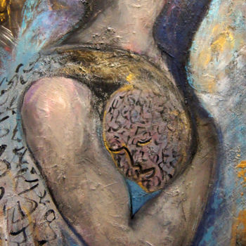 Pintura intitulada "dsc03147.jpg" por Emilie Lacroix-Mathieu, Obras de arte originais