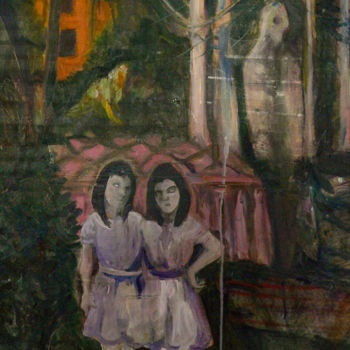 Painting titled "Rappel" by Emilie Lagarde, Original Artwork