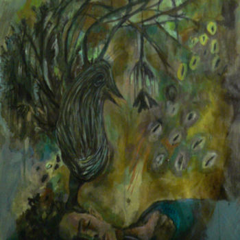 「A la croisée」というタイトルの絵画 Emilie Lagardeによって, オリジナルのアートワーク
