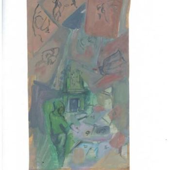 Peinture intitulée "Pa029.JPG" par Emilie Lagarde, Œuvre d'art originale