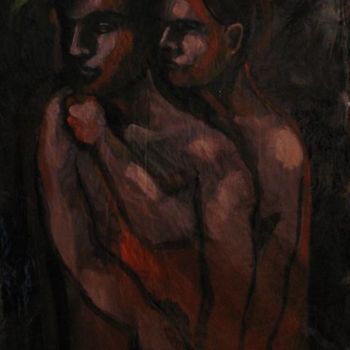 Pittura intitolato "peintures-recto-ver…" da Emilie Lagarde, Opera d'arte originale