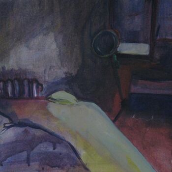 Peinture intitulée "chambre-ombre1.jpg" par Emilie Lagarde, Œuvre d'art originale