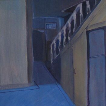 Painting titled "couloir-escalier1.j…" by Emilie Lagarde, Original Artwork