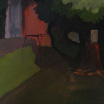 Schilderij getiteld "table-arbre1.jpg" door Emilie Lagarde, Origineel Kunstwerk