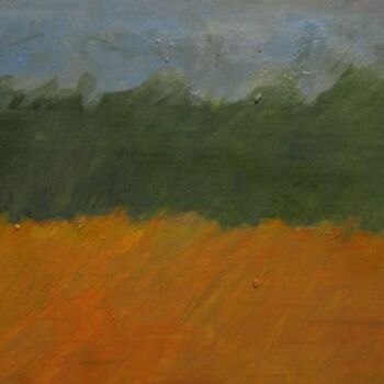 Pintura intitulada "champs1.jpg" por Emilie Lagarde, Obras de arte originais