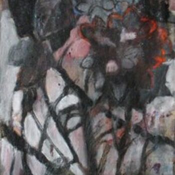 Pittura intitolato "IMG_3061red.jpg" da Emilie Lagarde, Opera d'arte originale