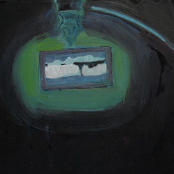 Pittura intitolato "IMG_3137red.jpg" da Emilie Lagarde, Opera d'arte originale