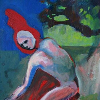 Peinture intitulée "cueilettered.jpg" par Emilie Lagarde, Œuvre d'art originale