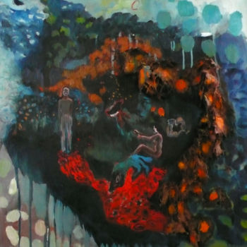 Pittura intitolato "Tout doit disparaît…" da Emilie Lagarde, Opera d'arte originale, Altro