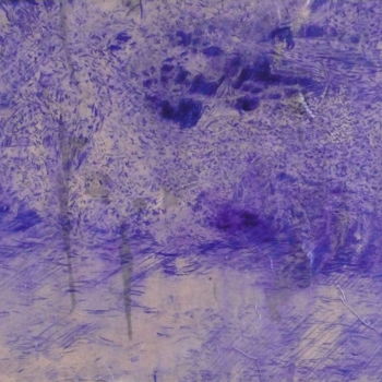 Peinture intitulée "fourrés" par Emilie Lagarde, Œuvre d'art originale