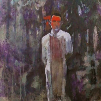 Malerei mit dem Titel "Le manque" von Emilie Lagarde, Original-Kunstwerk