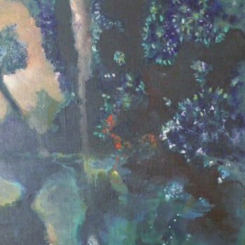Peinture intitulée "Apparition" par Emilie Lagarde, Œuvre d'art originale