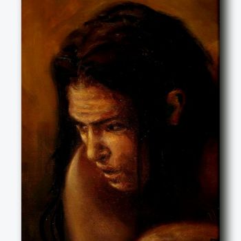 Painting titled "looking-impermanenc…" by Emilio Paintings, Original Artwork, Oil