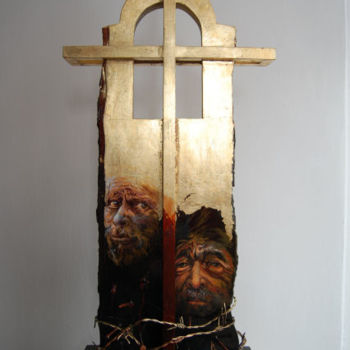 Sculpture titled "The Gift of Pain" by Emil Pascalau, Original Artwork