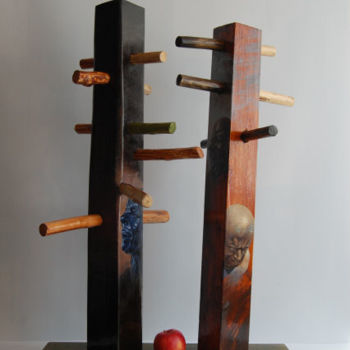 Sculpture titled "The Neighbors" by Emil Pascalau, Original Artwork