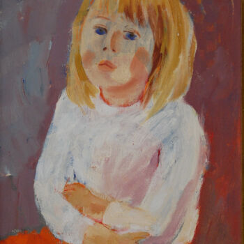 Painting titled "Alison" by Emily Bett, Original Artwork, Oil