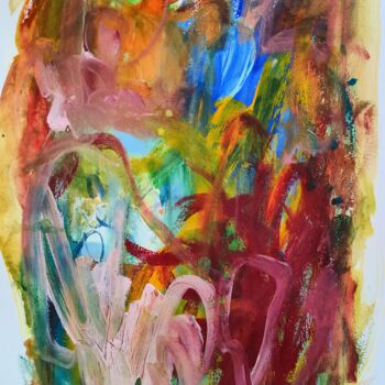 Pintura titulada "Just after" por Emily Starck, Obra de arte original, Gouache
