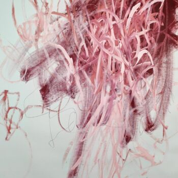 Картина под названием "ST20230724" - Emily Starck, Подлинное произведение искусства, Акрил Установлен на Деревянная рама для…