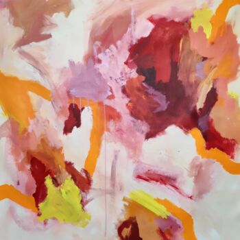 Картина под названием "Dream on" - Emily Starck, Подлинное произведение искусства, Акрил Установлен на Деревянная рама для н…