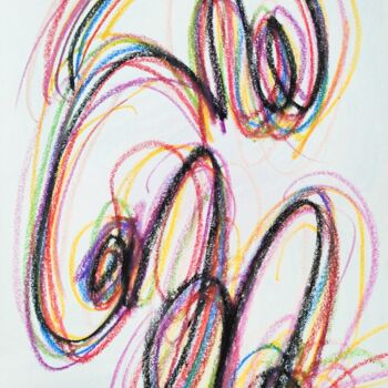 Dessin intitulée "ST2024012" par Emily Starck, Œuvre d'art originale, Pastel