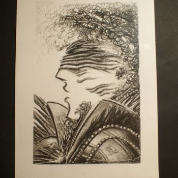 Drawing titled "FACE TO HONOR" by Emirr, Original Artwork, Graphite