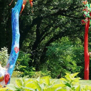 Sculpture intitulée "Les Arbres.…" par Emma Henriot, Œuvre d'art originale