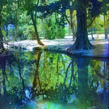 Photography titled "Reflections in the…" by Emma Laflute, Original Artwork, Digital Photography