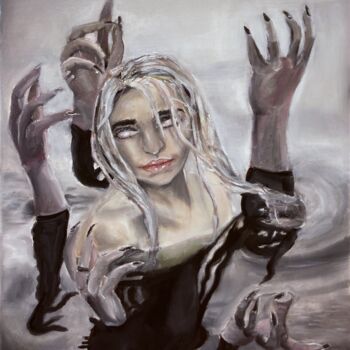 Painting titled "The Price of the Co…" by Emma Sullivan, Original Artwork, Oil
