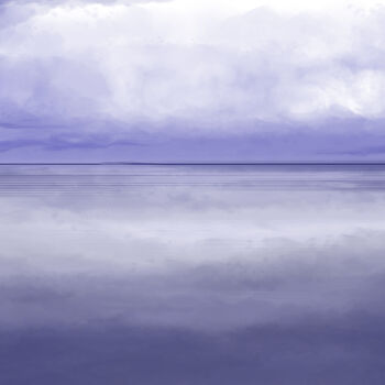 Digital Arts titled "Horizon" by Emmanuel Faure, Original Artwork, Digital Painting
