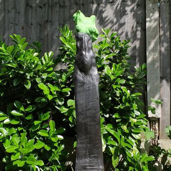 Скульптура под названием "EVE" - Emmanuel Okoro, Подлинное произведение искусства, Смола