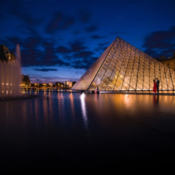 Photographie intitulée "La La Louvre..." par Emmanuel Raussin, Œuvre d'art originale
