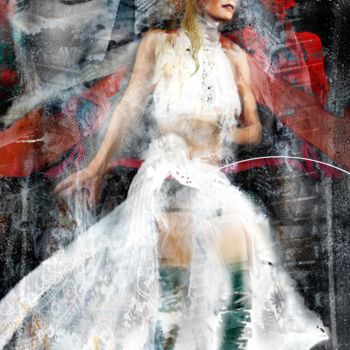 Arts numériques intitulée "Mylène Farmer 2" par Epidermic Session, Œuvre d'art originale, Peinture numérique