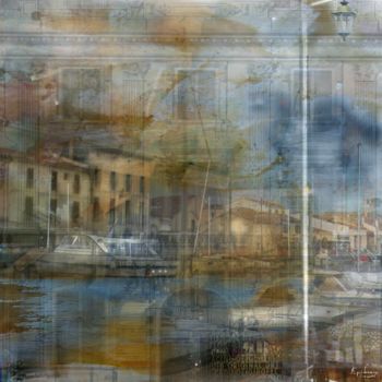 Digitale Kunst getiteld "Marseillan carré 4" door Epidermic Session, Origineel Kunstwerk, 2D Digital Work