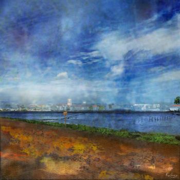 Digital Arts titled "Marseillan carré 6" by Epidermic Session, Original Artwork, 2D Digital Work