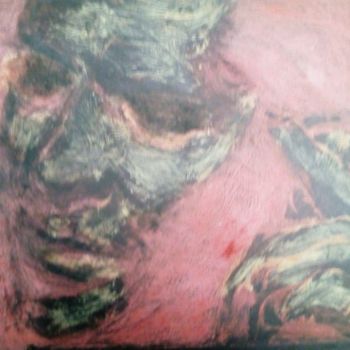 Estampas & grabados titulada "Jack Kerouac 3" por Emmanuelle Noizet, Obra de arte original, Grabado