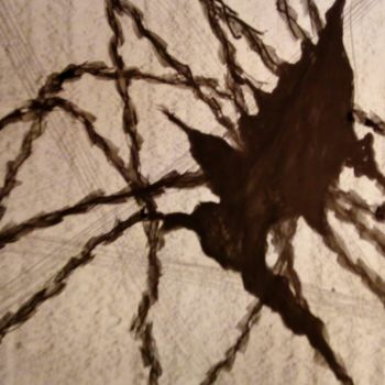 Pintura titulada "Mind Flayer" por Emmanuelle Noizet, Obra de arte original, Otro