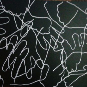 Drawing titled "Hands" by Emmanuelle Noizet, Original Artwork, Other