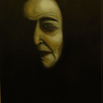 Malerei mit dem Titel "Harry" von Emmanuelle Noizet, Original-Kunstwerk, Öl