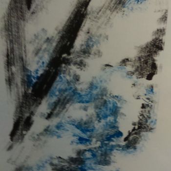 Pittura intitolato "Monotype" da Emmanuelle Noizet, Opera d'arte originale, Inchiostro