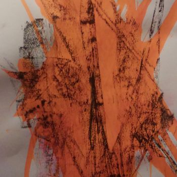 Dibujo titulada "Encre sur papier" por Emmanuelle Noizet, Obra de arte original, Tinta