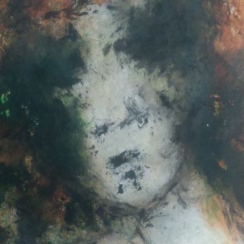 Painting titled "Sans titre" by Emmanuelle Noizet, Original Artwork, Acrylic