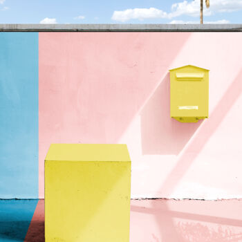 Photographie intitulée "color street ( edit…" par Emmanuel Passeleu, Œuvre d'art originale, Photographie numérique
