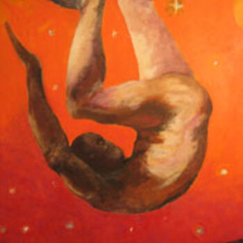 Pittura intitolato "chute 1" da Nicole Pavlowsky, Opera d'arte originale