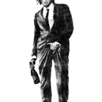 Arts numériques intitulée "Jean-Michel Basquia…" par Empty St, Œuvre d'art originale, Peinture numérique