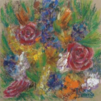 Drawing titled "Scent of Summer  (4)" by Larissa Lukaneva, Original Artwork, Other