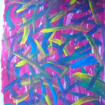 Peinture intitulée "les couleurs s'entr…" par Turpin Jerome, Œuvre d'art originale