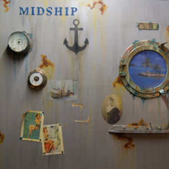 绘画 标题为“cabine-midship-89x1…” 由Jacques Engleraud, 原创艺术品