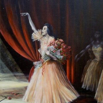 Pittura intitolato "N° 128 L INSTANT DE…" da Enio Maccazzola, Opera d'arte originale, Olio Montato su Telaio per barella in…